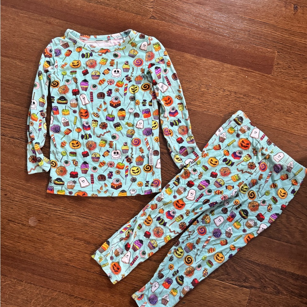 Halloween theme Pajamas bamboo monster treats